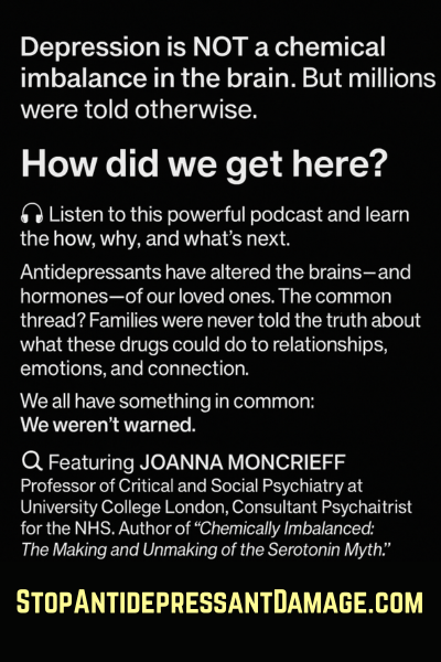 Stop Antidepressant Lies